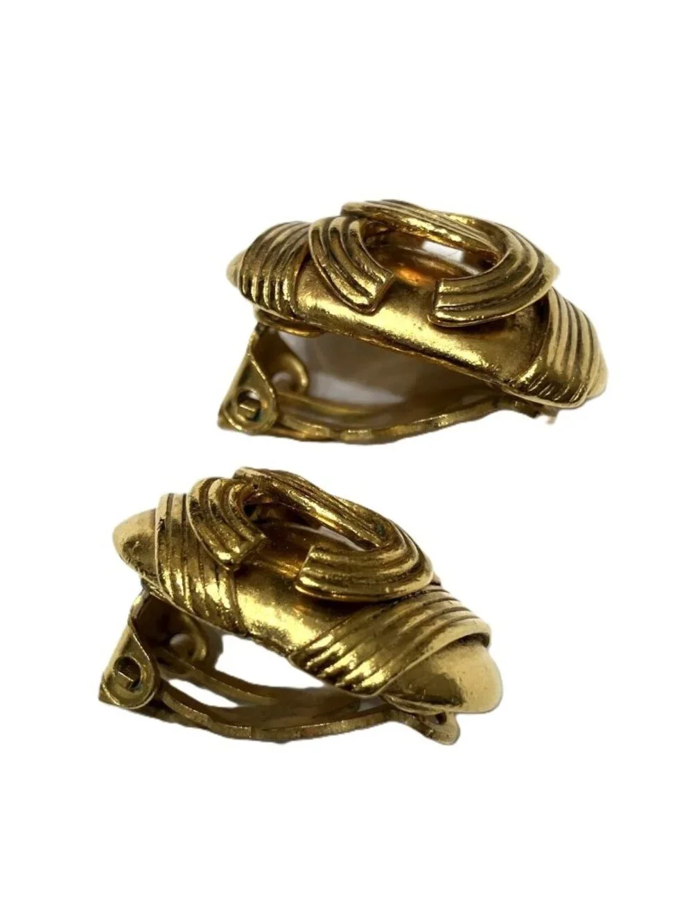 Chanel Earrings Alloy Gold